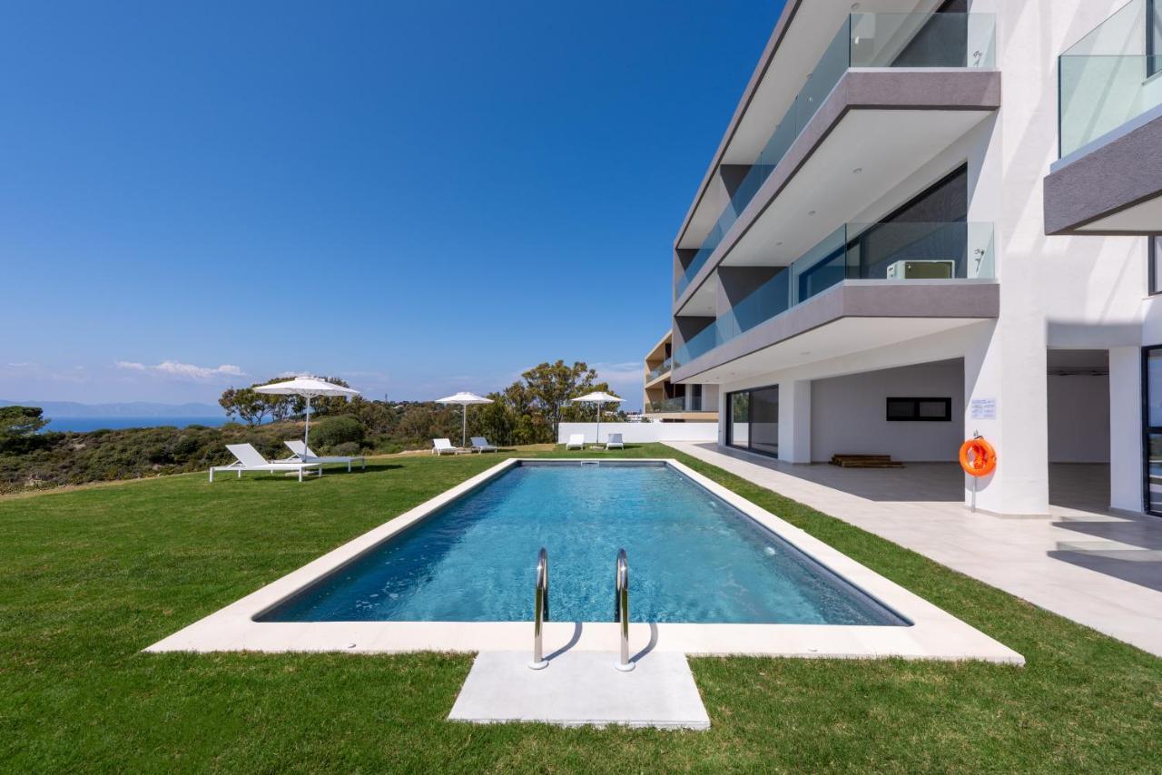 Aquarama Pool Apartments Ixia  Exteriér fotografie